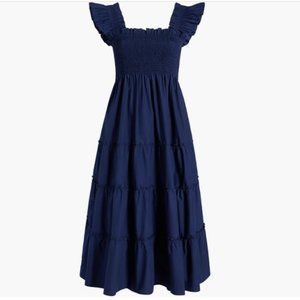 Hill House  Ellie Nap Dress XL Navy Blue NWT